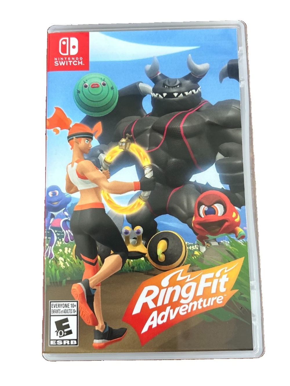 Ring Fit Adventure - Nintendo Switch - GAME ONLY- NO RING Fast Shipping (GUC)